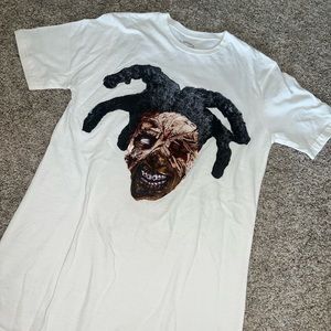 White T shirt with Kodak black